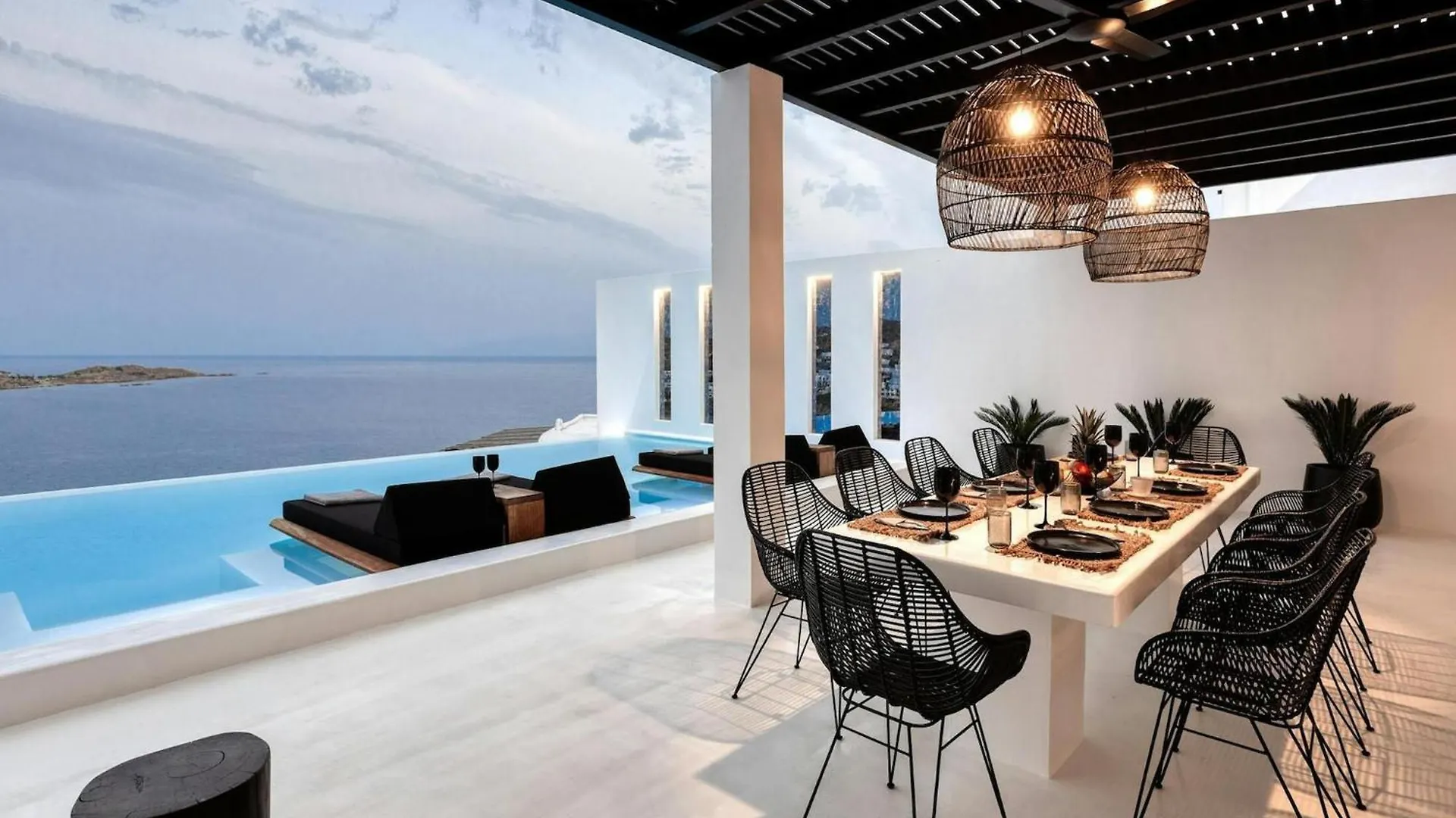 Villa With Fantastic Terrace-Sea Views Psarou